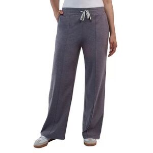 NEW Kirkland Signature Women's Lightweight Pintuck Pant Sweatpants Purple Medium
